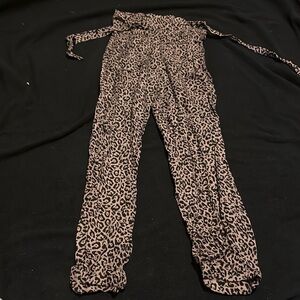 American Eagle Outfitters Leopard Print Joggers
